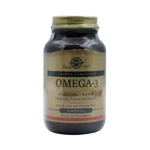 Омега 3 Solgar 950 мг, EPA 504 мг, DHA 378 мг 50 капсул