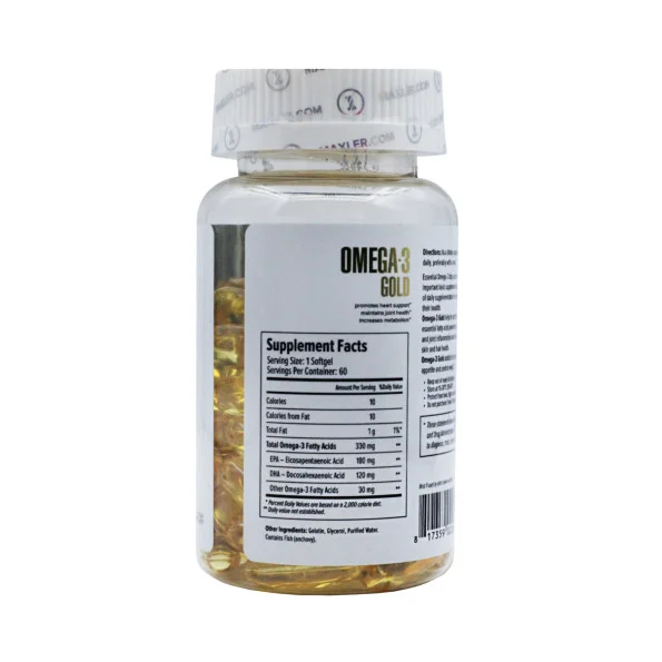 Омега 3 Maxler Gold 330 мг, EPA 180 мг, DHA 120 мг 60 капсул #2