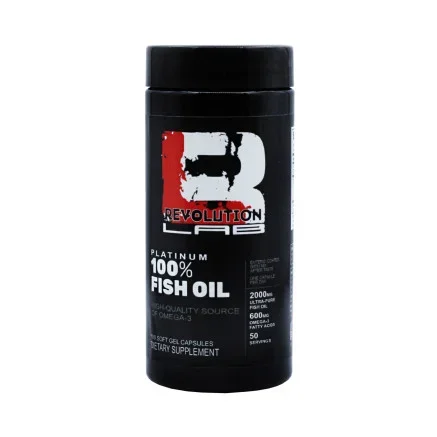 Омега 3 Revolution Lab 1000 мг, EPA 180 мг, DHA 120 мг 100 штук