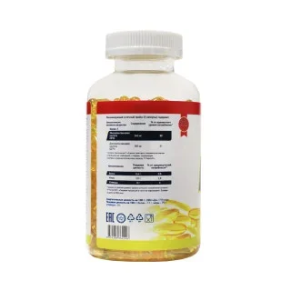 Омега 3 Geneticlab 1000 мг, EPA 180 мг, DHA 120 мг 300 капсул #1