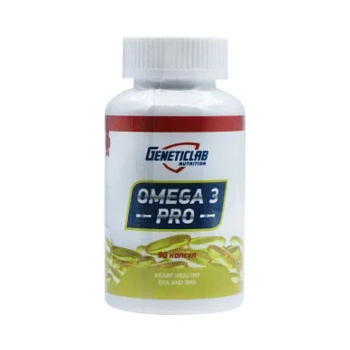 Омега 3 Geneticlab 1000 мг, EPA 180 мг, DHA 120 мг 90 капсул #1