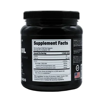 Омега 3 Revolution Lab 1000 мг, EPA 180 мг, DHA 120 мг 500 штук #2