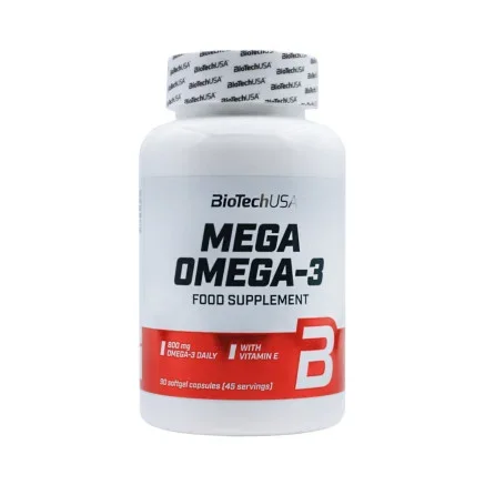 Омега 3 BioTech USA 800 мг, EPA 400 мг, DHA 300 мг 90 капсул