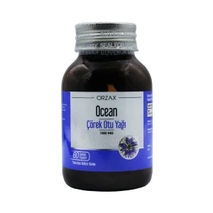 Масло чёрного тмина Orzax Ocean 1000 мг 60 капсул