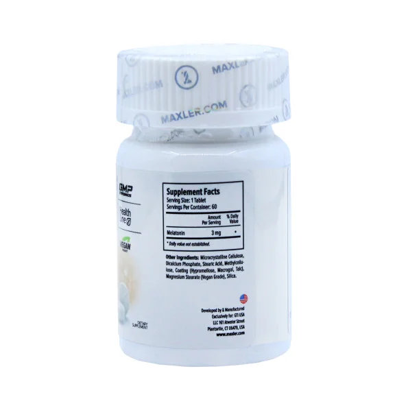 Мелатонин Maxler 3 мг 60 таблеток #2