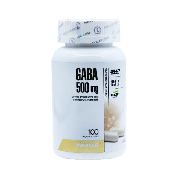 Гамма-аминомасляная кислота Maxler GABA 500 мг 100 капсул #1