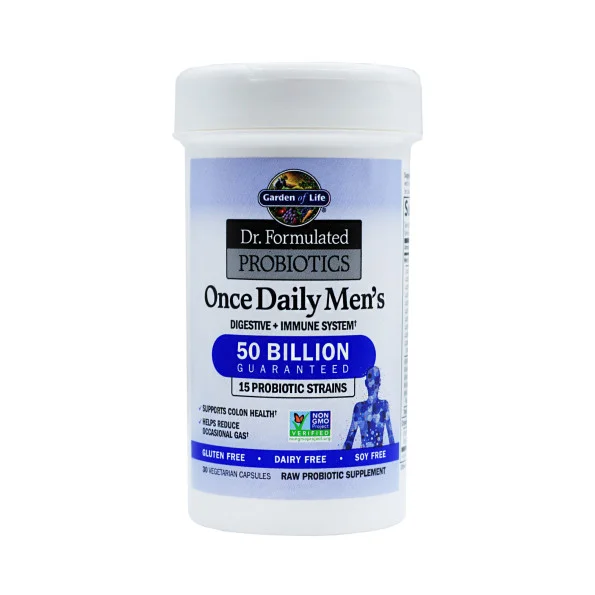 Пробиотик Garden of Life Once Daily Men’s, 50 млрд КОЕ 30 капсул #1