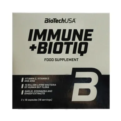 Пробиотик BioTech USA Immune Biotiq 36 капсул #1