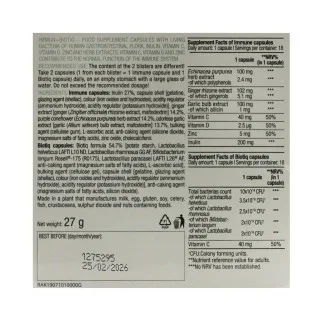 Пробиотик BioTech USA Immune Biotiq 36 капсул #1