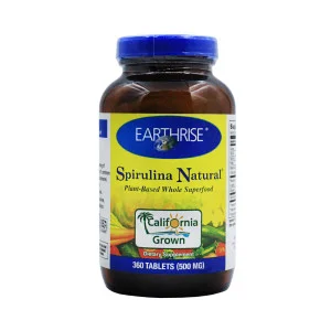 Спирулина Earthrise Natural 500 мг 360 таблеток