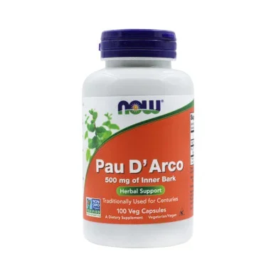 Пау Д'Арко Now Foods 500 мг 100 капсул #1