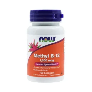 Витамин B12 Now Foods Метил 1000 мкг 100 пастилок #1