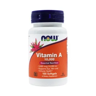 Витамин А Now Foods 3000 мкг 100 капсул #1