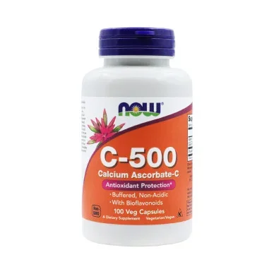 Витамин C Now Foods C-500 аскорбат 100 капсул #1