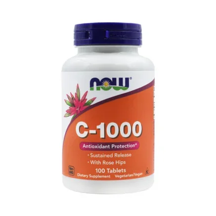 Витамин C Now Foods C-1000 с шиповником 100 таблеток