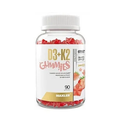 Витамин Д3+К2 Maxler Vitamin Kids 1200 ед 90 пастилок #1