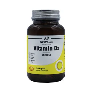 Витамин Д3 Newline 5000 ед 120 таблеток