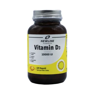 Витамин Д3 Newline 10000 ед 120 таблеток #1