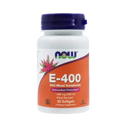Витамин E Now Foods 268 мг 50 капсул