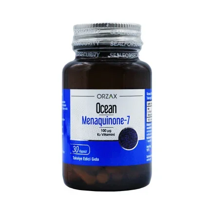 Витамин К Orzax Ocean Menaquinone-7 100 мг 30 капсул