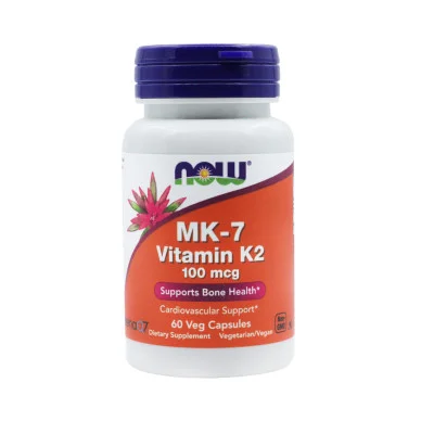 Витамин K2 Now Foods MK-7 100 мкг 60 капсул #1