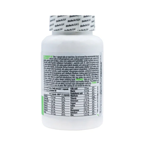 Витаминный комплекс BioTech USA 60 капсул #2