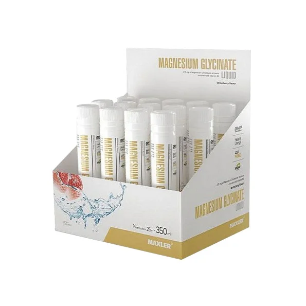 Магний глиценат Maxler Liquid 14шт. 25мл #1