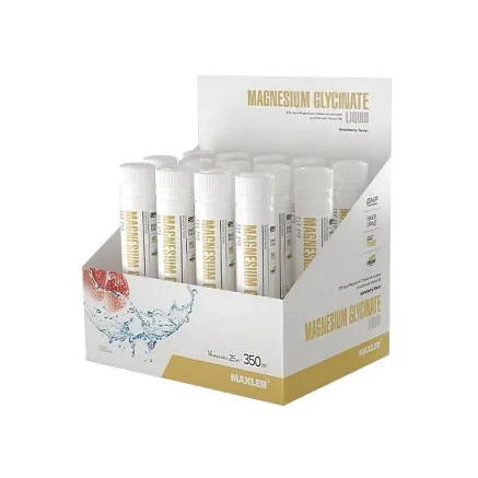 Магний глиценат Maxler Liquid 14шт. 25мл