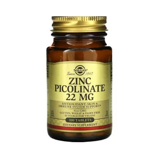 Цинк пиколинат Solgar 25 мг 100 шт таблетки #1