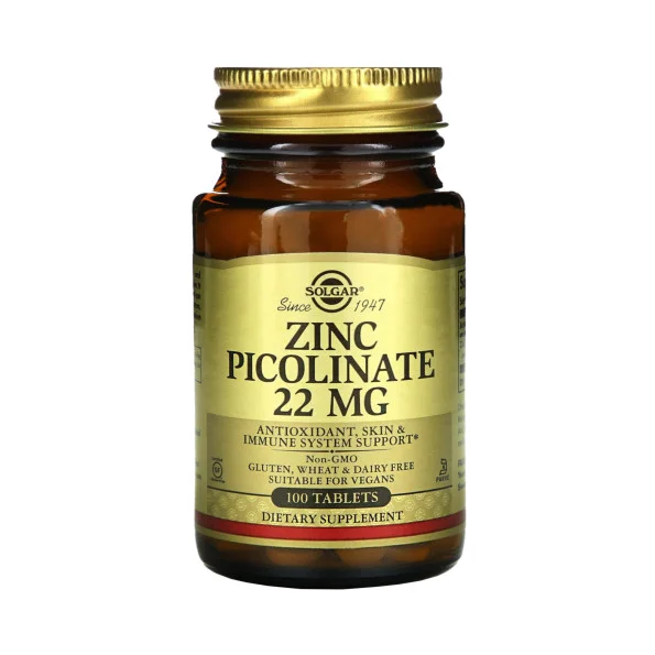 Цинк пиколинат Solgar 25 мг 100 шт таблетки #1