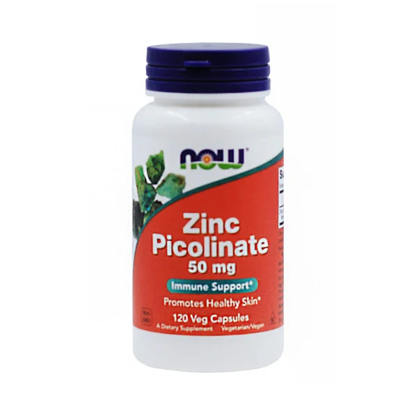 Цинк пиколинат Now Foods 50 мг 120 капсул #1