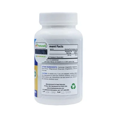 Калий глюконат Best Naturals 595 мг 120 капсул #2