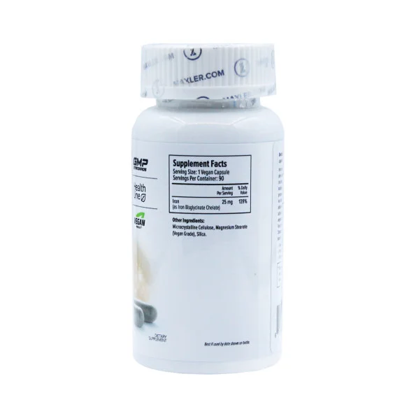 Железо Maxler 25 мг 90 капсул #2