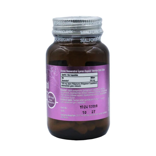 Ресвератрол Orzax Ocean 200 мг 30 капсул #2