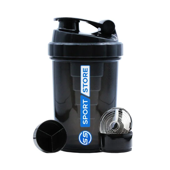Шейкер Sport Store трехсоставной 500 мл #1