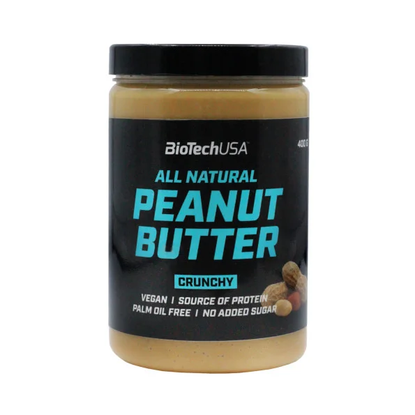 Арахисовая паста BioTech USA Crunchy 400 г #1